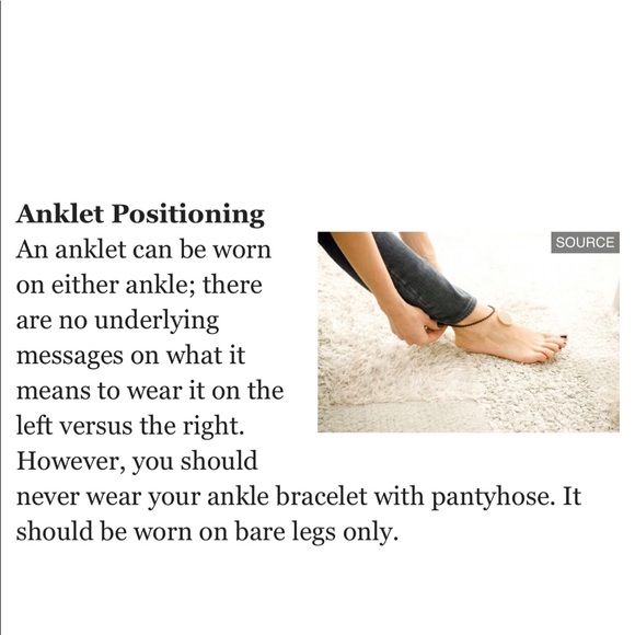 ARTISAN Customized Anklet Bracelet - Picture 5 of 7